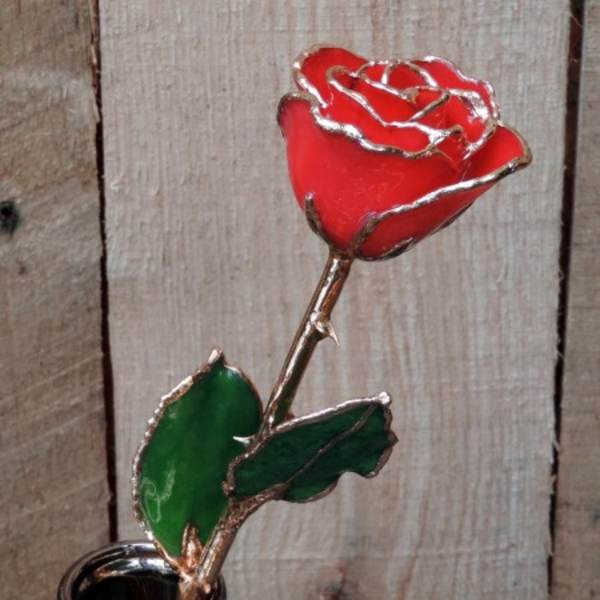 Gold Dipped Rose
