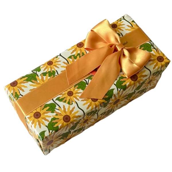 Chocolates in sunflower design
