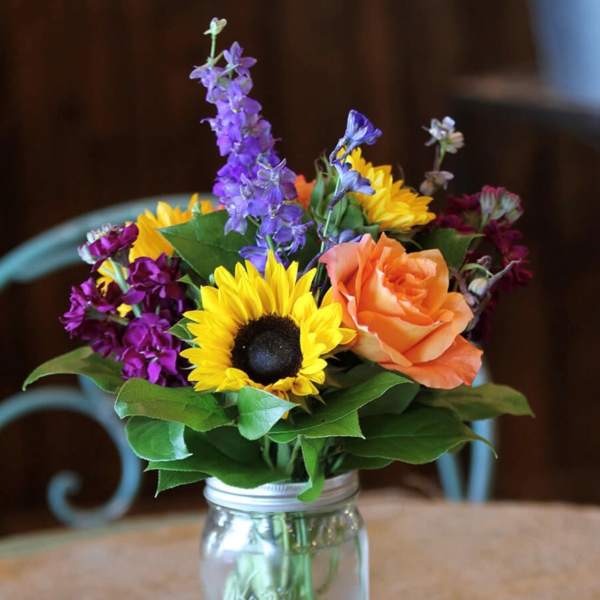 Simple sunflower