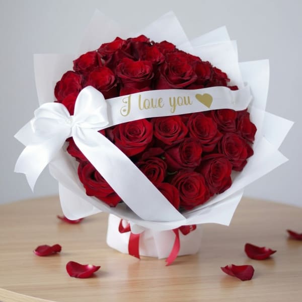 30 Red Roses Bouquet