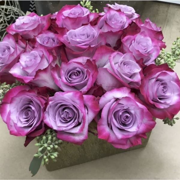 Deep Purple Roses 12, 18 or 24