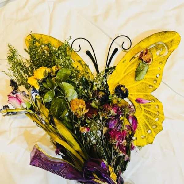 preserved Butterfly flowers