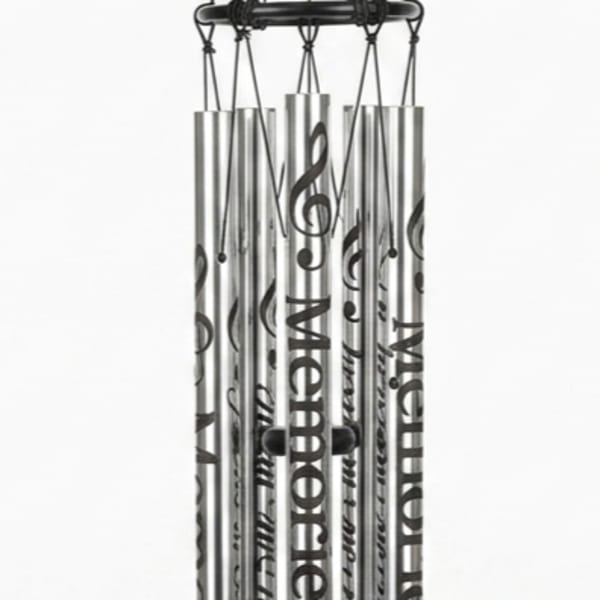 " Memories Forever in our Hearts" Wind Chime