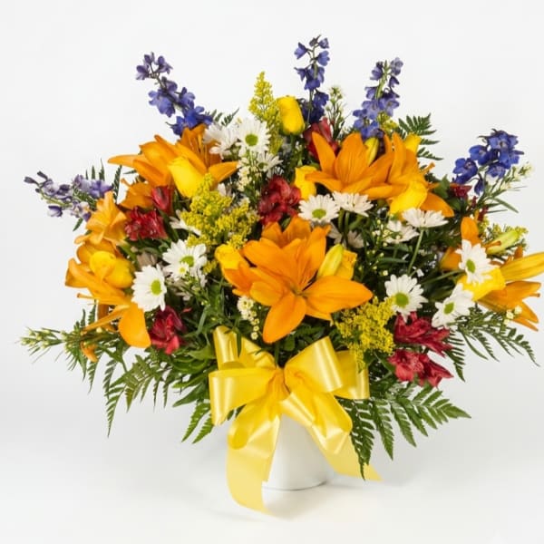 In Remembrance Sympathy Funeral Basket