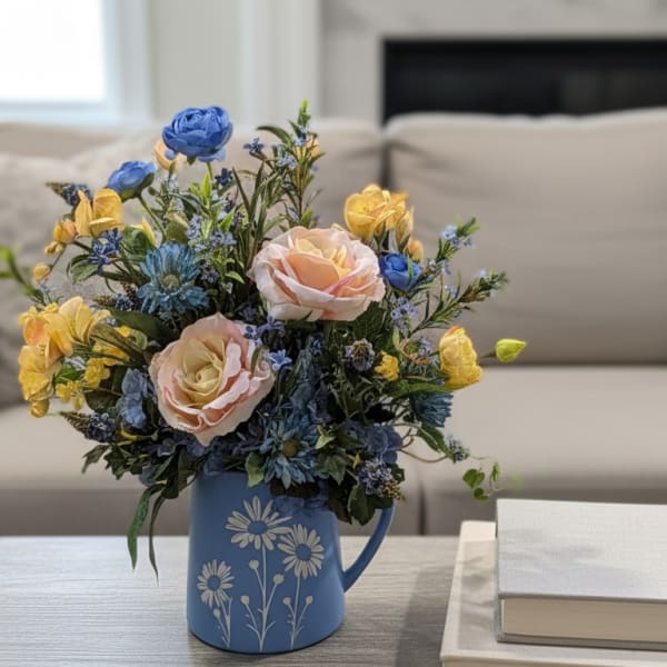 Daisy Bliss Silk Arrangement