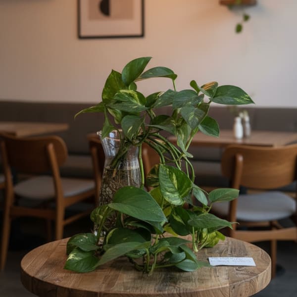 Pothos in a vase