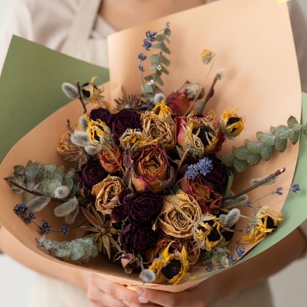 Sweet September Dried Bouquet