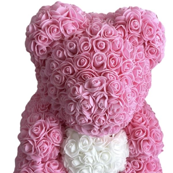 Pink Rose Bear