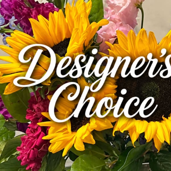 Sunflower Symphony in Vase | Designer’s Choice