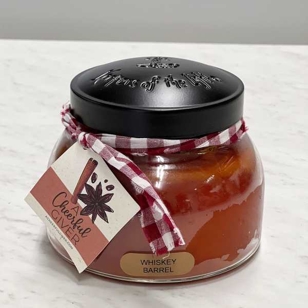 Whiskey Barrel - Small Jar Mama Candle