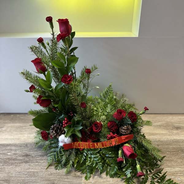 FLORAL ARRANGEMENT FOR URN