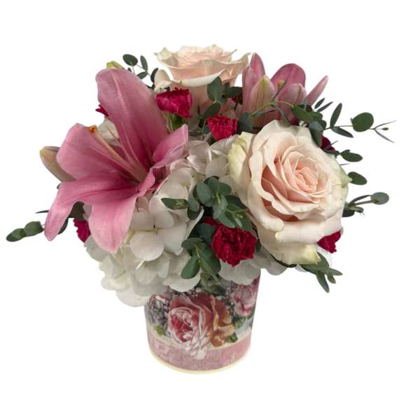 Vintage Blush Arrangement