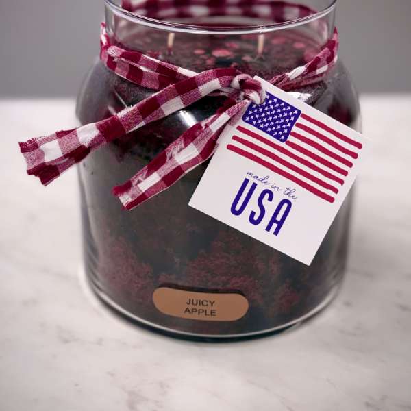 34 oz Jar Candle - Juicy Apple