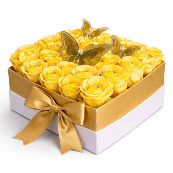 Yellow Lovely Box