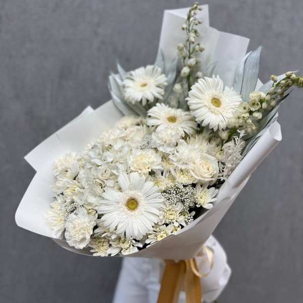 White snow