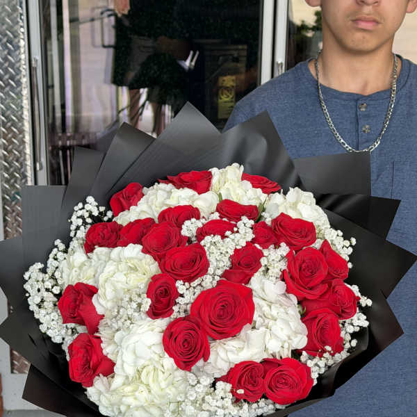 red rose love