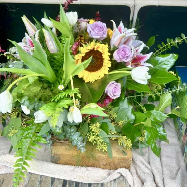 Lavender Meadow Luxe - A Custom Design by Wonderland Flowers