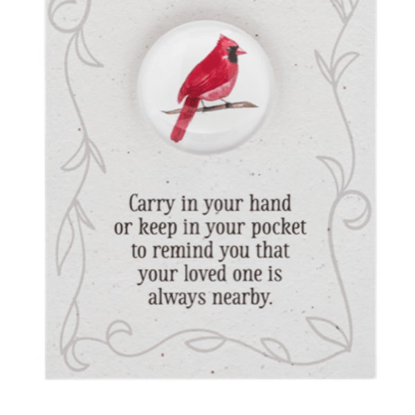 Add-on; GANZ - "I am Always With You" Cardinal Pocket Token