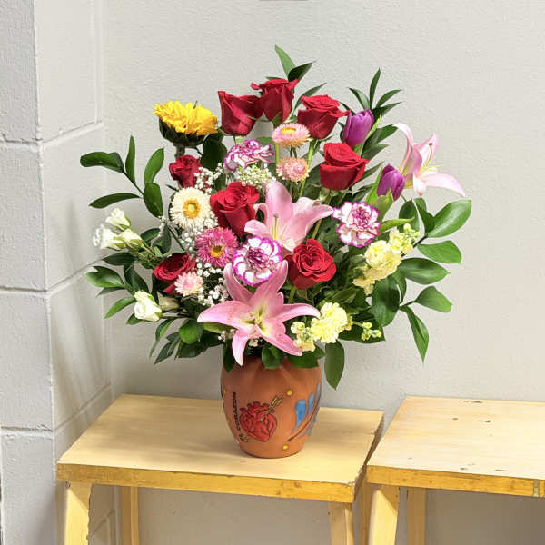 Loteria jarro de flores