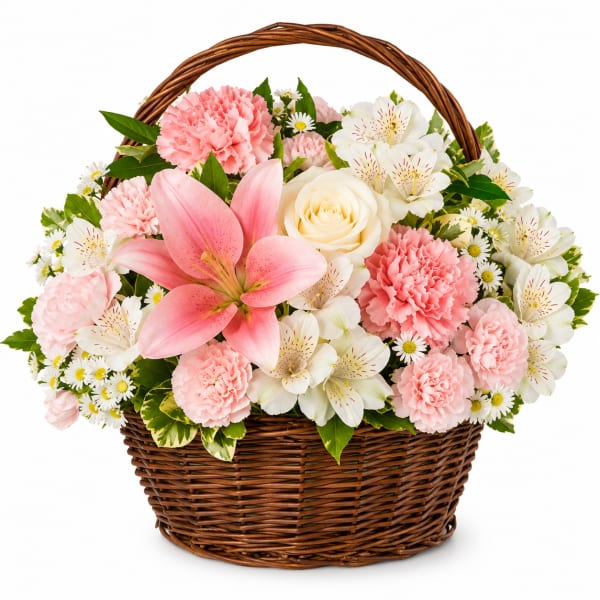 Pretty Pink Basket