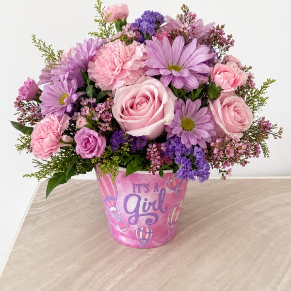 It’s a Girl Floral Arrangement