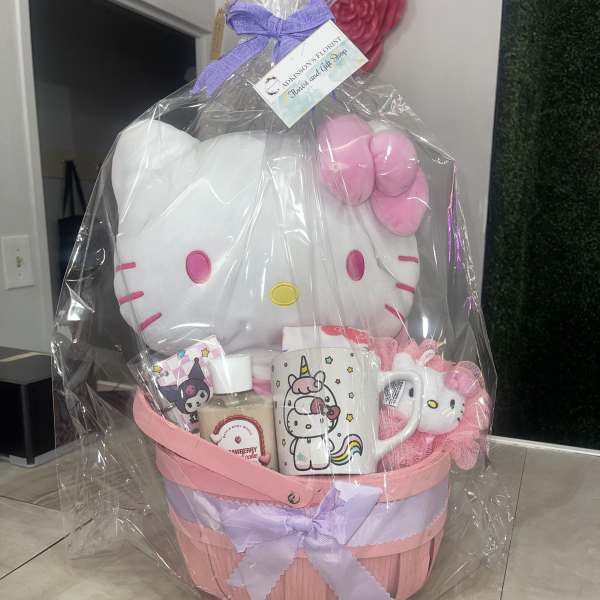 Hello Kitty Basket