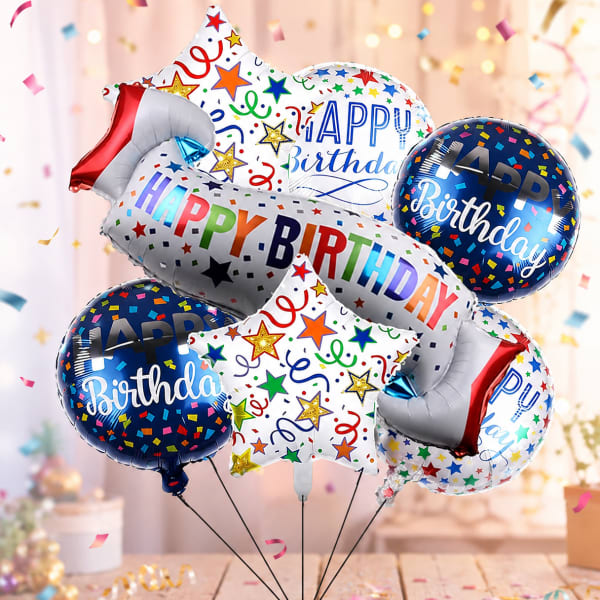 Happy Birthday Balloons Bouquet