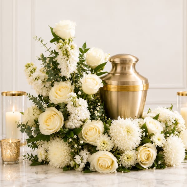 Peaceful Reflection Urn Arrangement