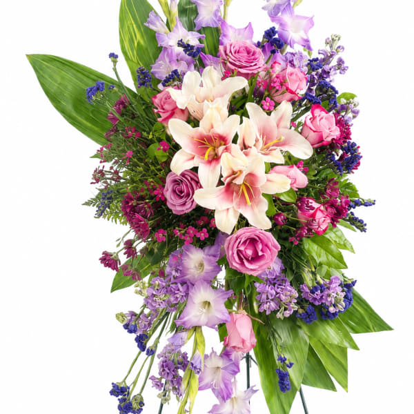 Graceful Tribute Standing Spray