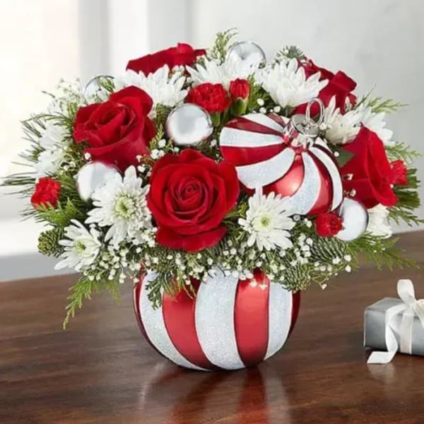 Sparkling peppermint Ornament