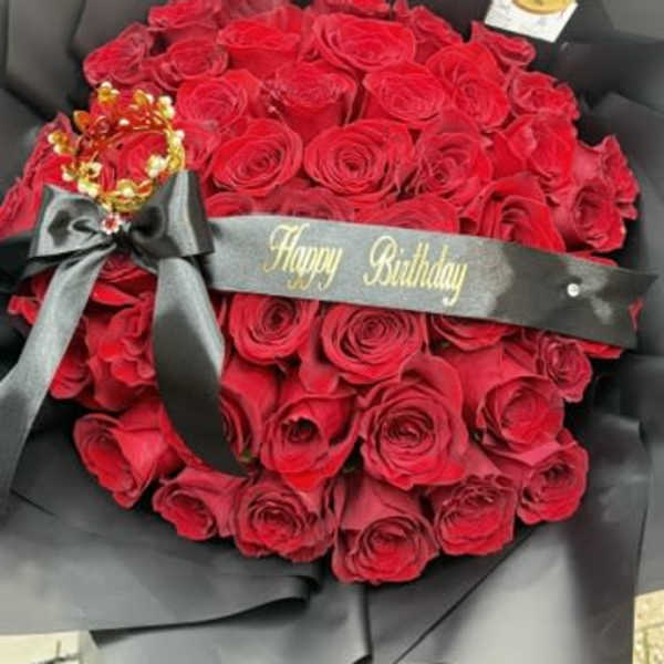 Red Rose Bouquet | Same Day Flower Delivery in Midland, TX