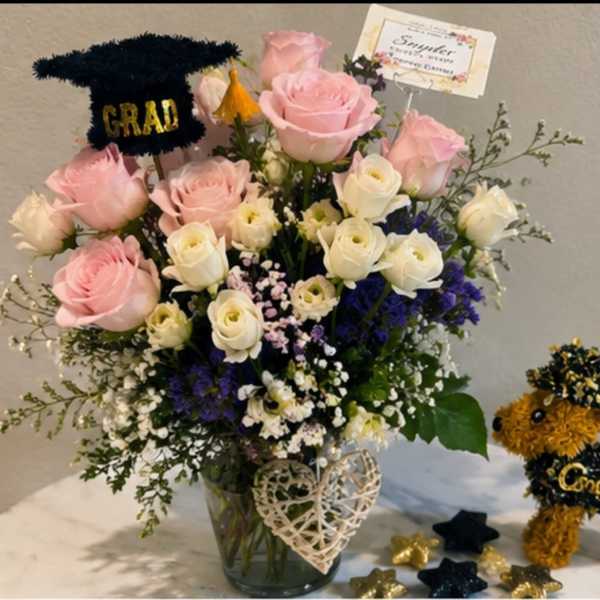 Blush Graduation Garden
