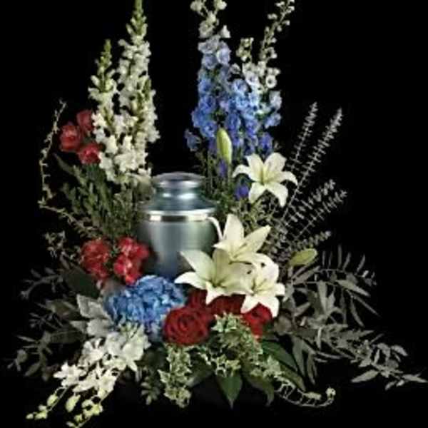 Reflections of Honor Cremation Bouquet