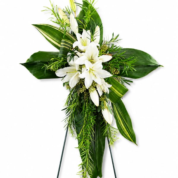 Pure White Cross