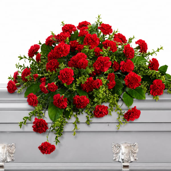 A Final Tribute of Love Casket Spray