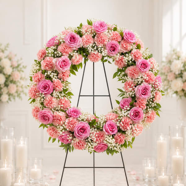Pink Wreath