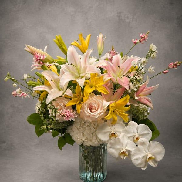 Blushing Lilies