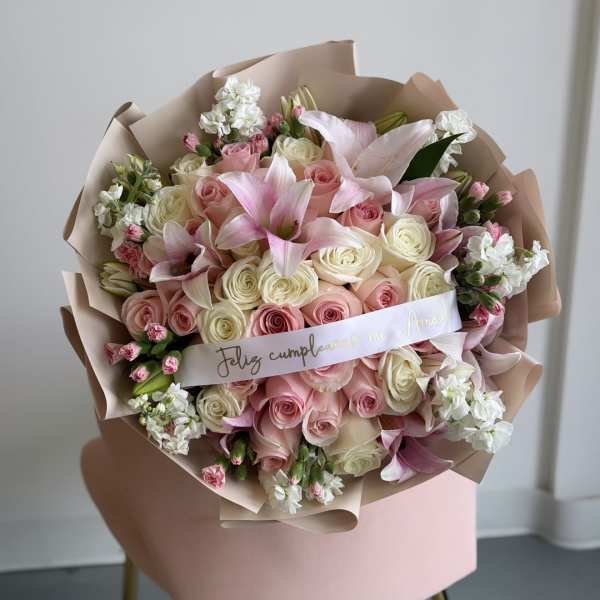 Blush Luxe 50 Rose Bouquet