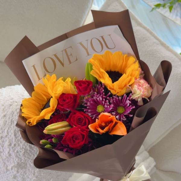 Golden Love Bouquet