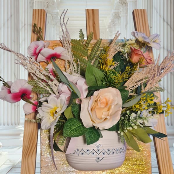 "Golden Sunrise" - 3D Floral Art