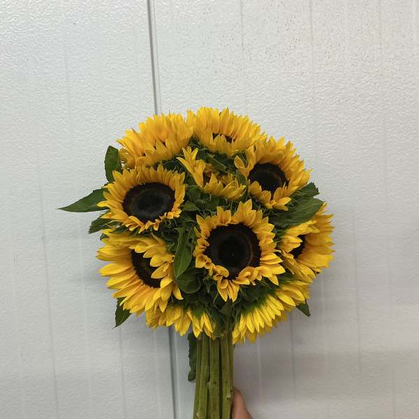 Bunch of sunflowers