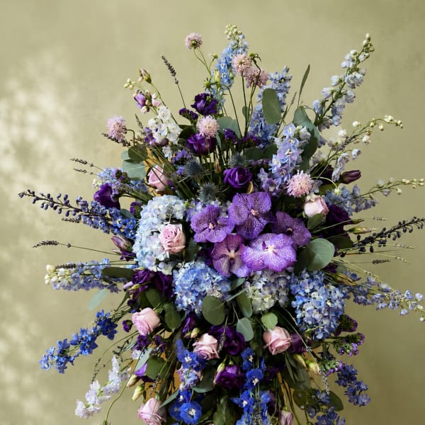 Lavender Skies Sympathy Spray