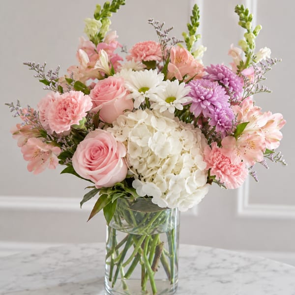 Petal Perfection's Perfectly Pink And White