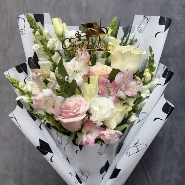 Blush celebration bouquet