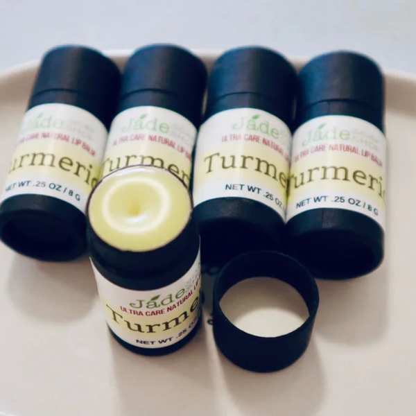 Natural Shea Butter Lip Balm - Turmeric