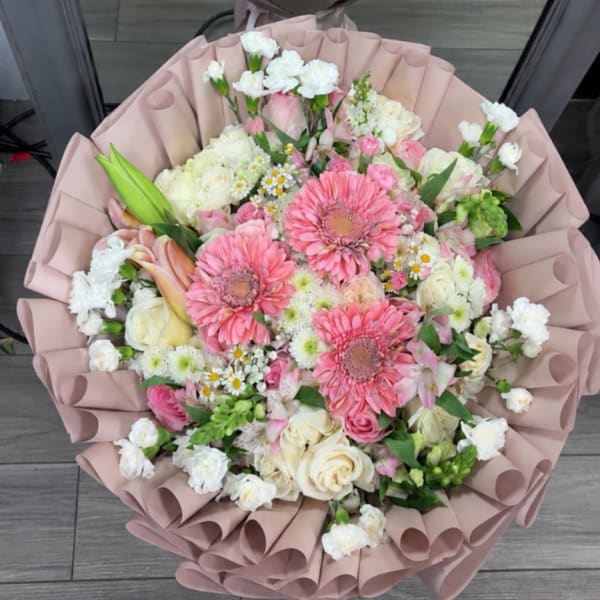 Dusty Rose Bouquet