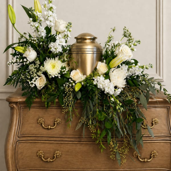 Sympathy Urn spray