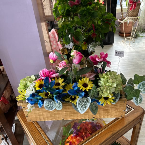 Silk Box by Brooke's Flowers