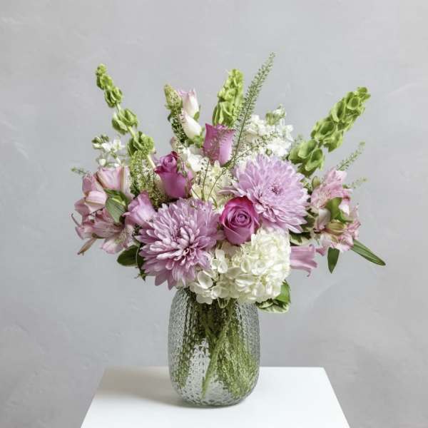 Soft Pastel Vase Arrangement