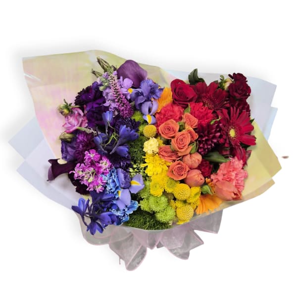 Rainbow Sherbet Cello Wrap